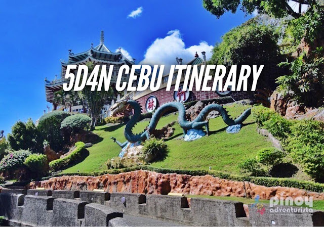 SAMPLE CEBU DIY ITINERARY 5 DAYS