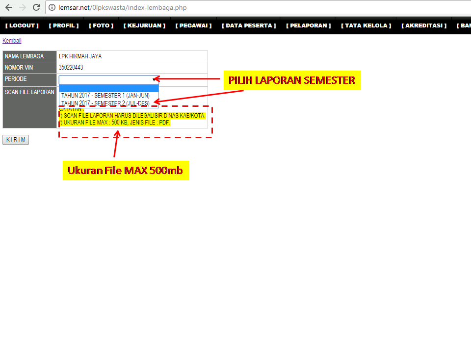Lembaga Kursus Online