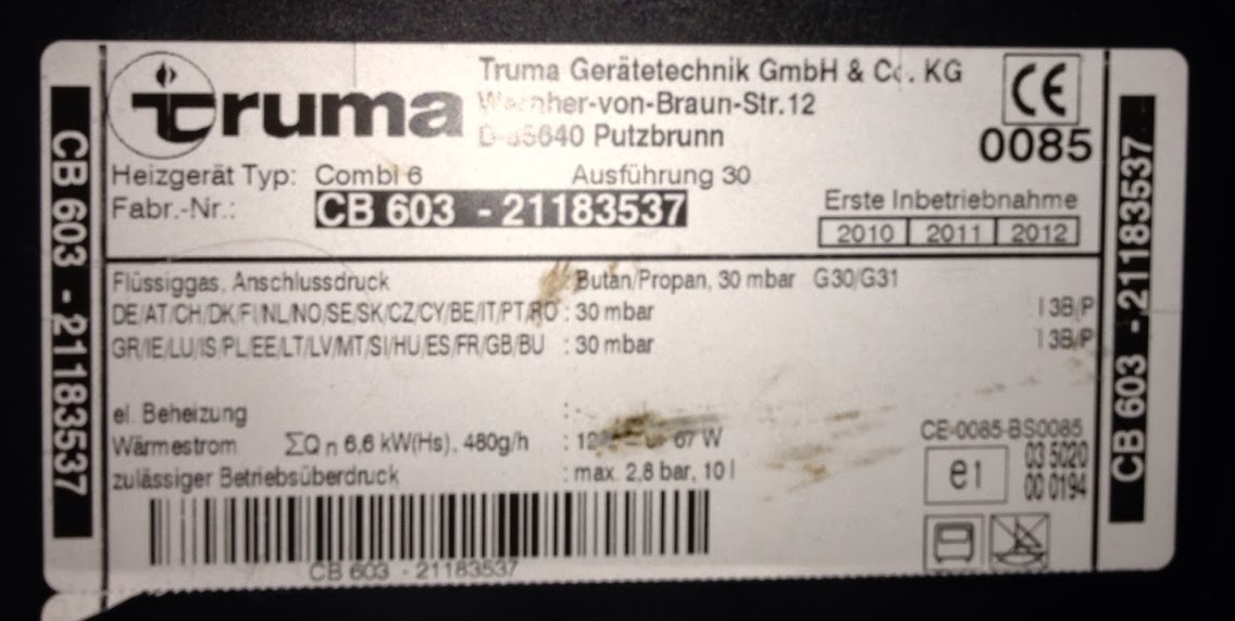 Unterwegs mit den Wo.Mo.: Truma Combi Upgrade