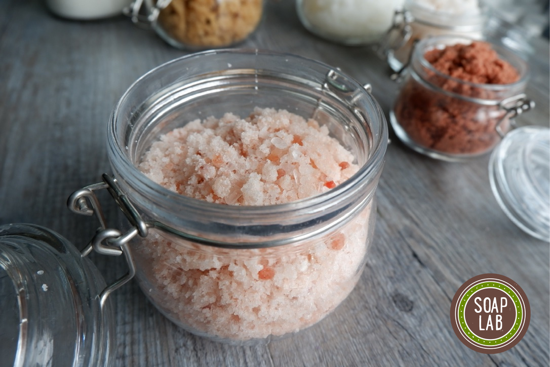 SoapLab Malaysia Himalayan Salt Body Scrub Recipe on How To Make
