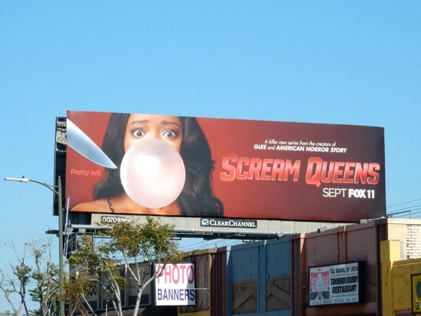 Daily Billboard Scream Queens Series Premiere Tv Billboards