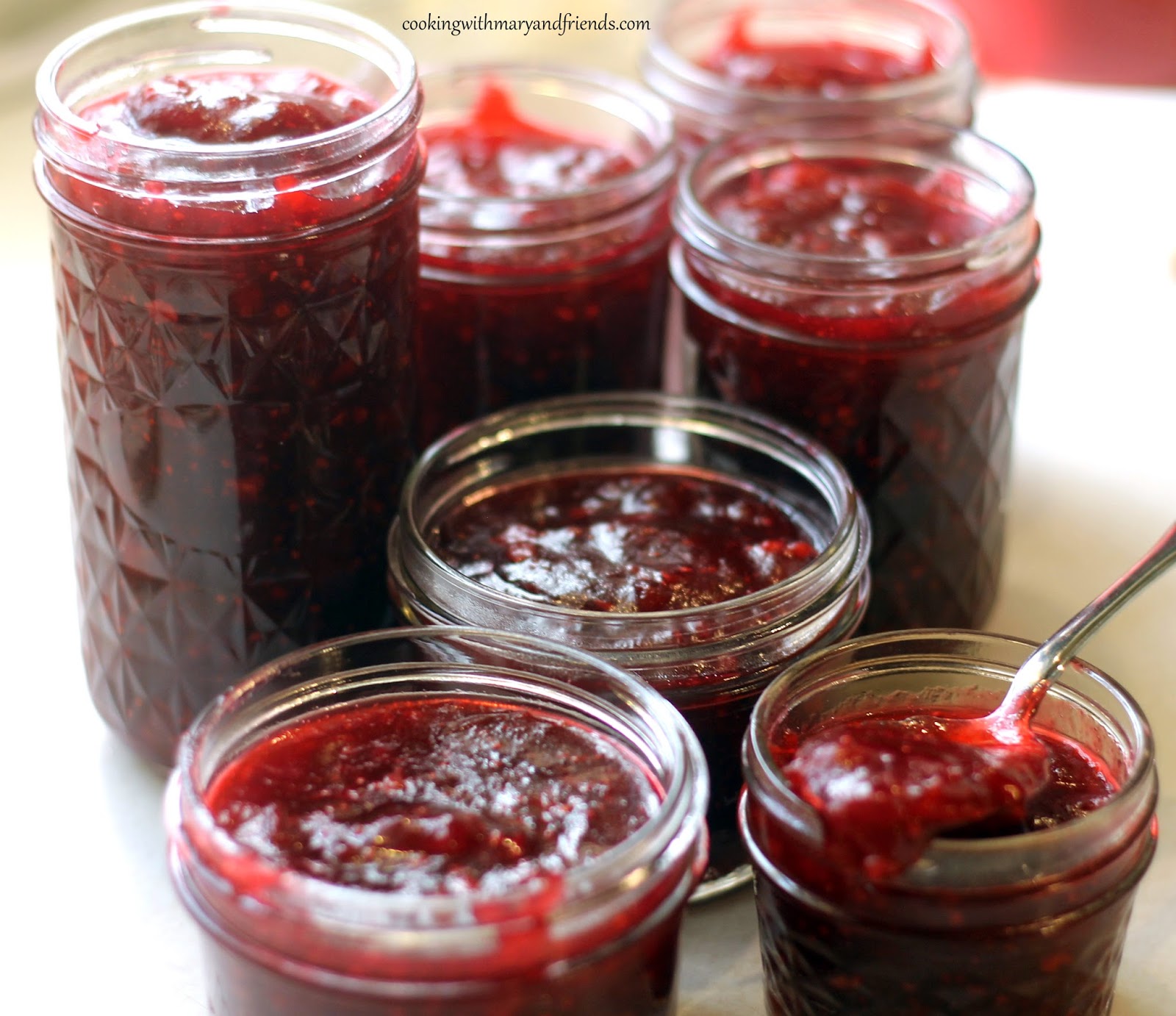 Cooking With Mary and Friends Cranberry Orange Jam
