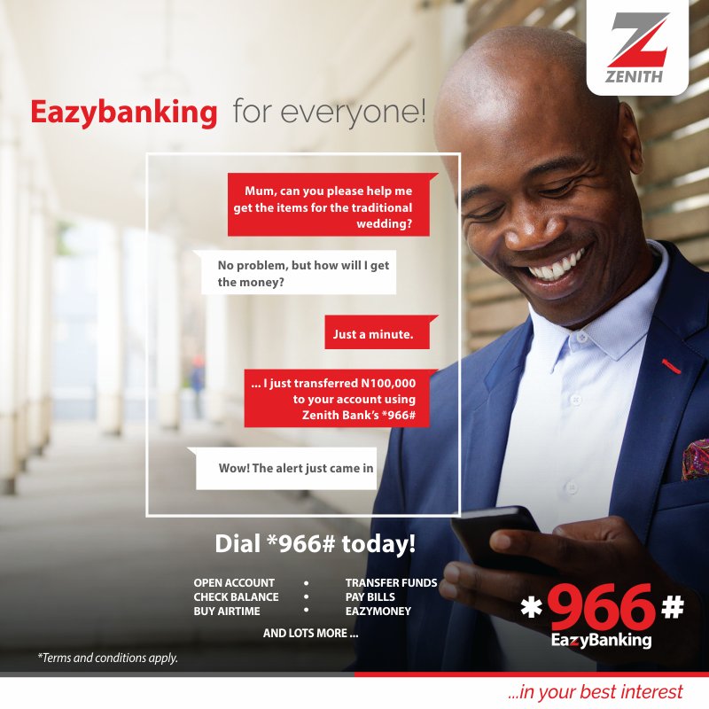 how to use zenith mobile app to transfer