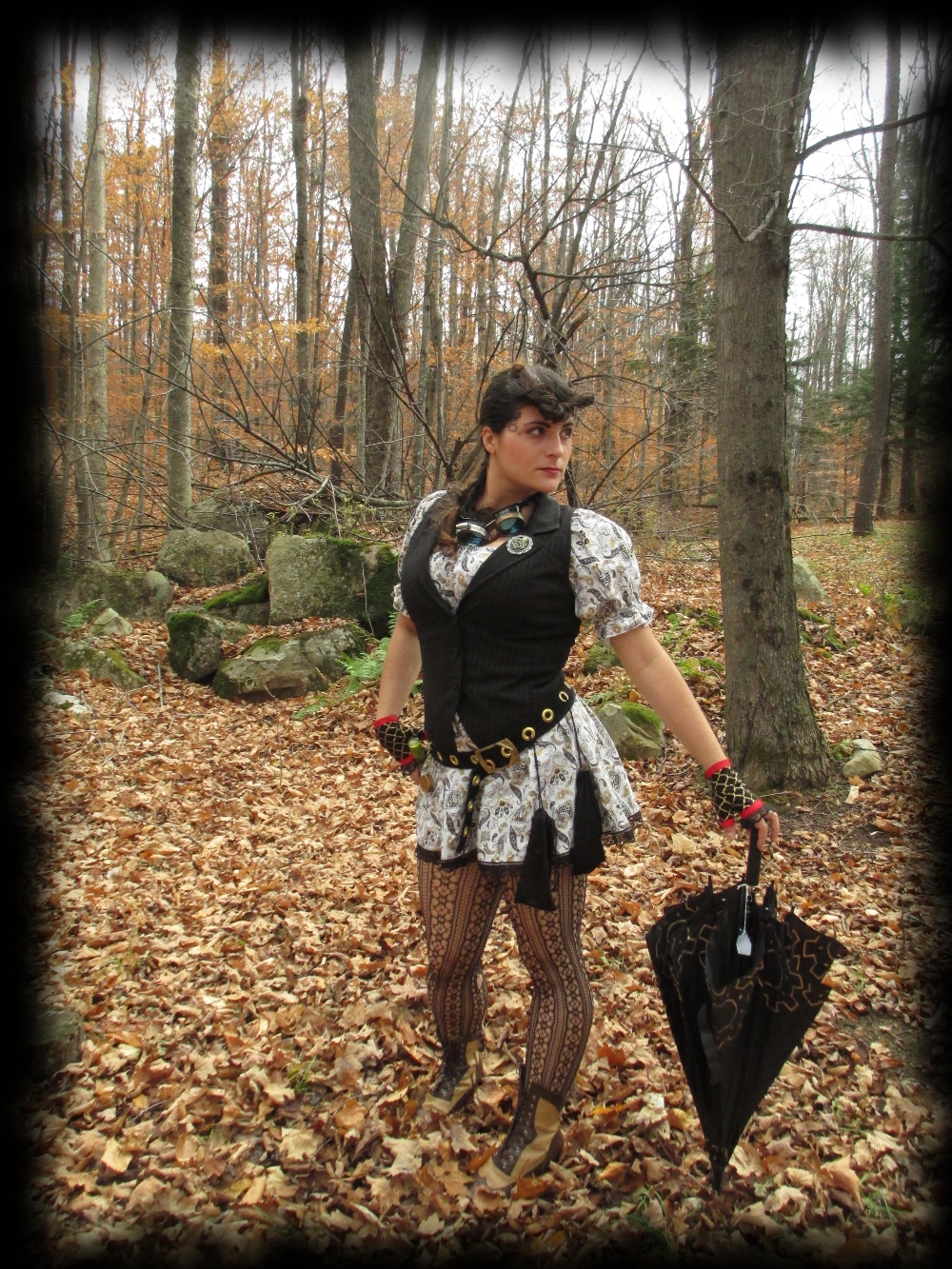 Paisley Peasant Dress