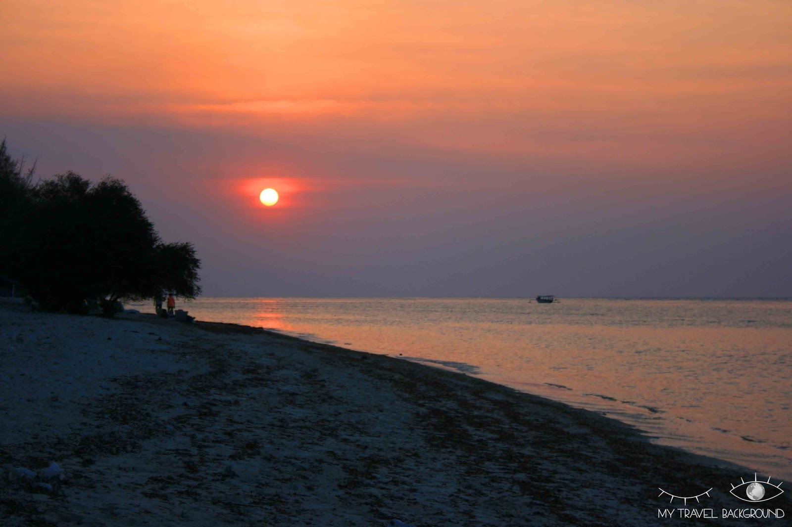 My Travel Background : 10 choses à faire à Bali - Profiter des couchers de soleil à Gili Trawangan