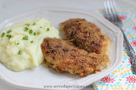 Oh So Good Crispy Chicken Recipe from Served Up With Love
