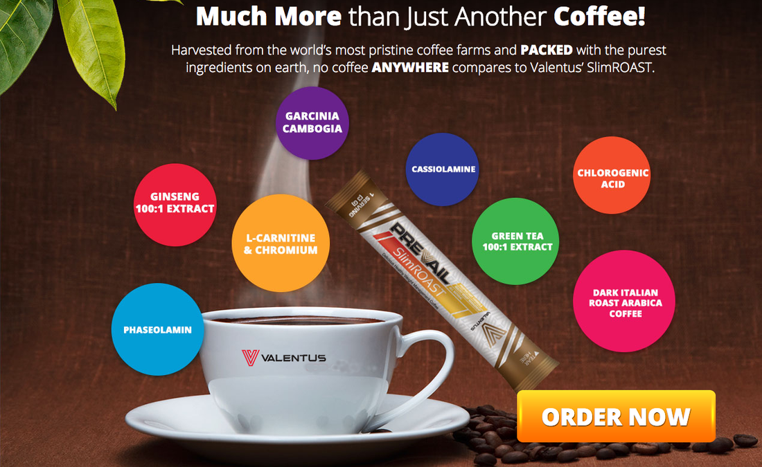 Valentus Slim roast coffee with ingredients garcinia cambogia for lose