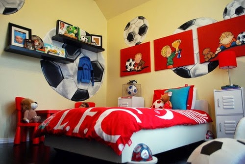 Room for soccer fans