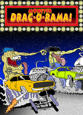 Monster Drag Racing High Octane Tees: Midnight Monster Drag Races!
