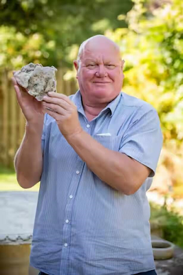Father and son find valuable lump of whale vomit on beach which could be worth an astonishing £65000
