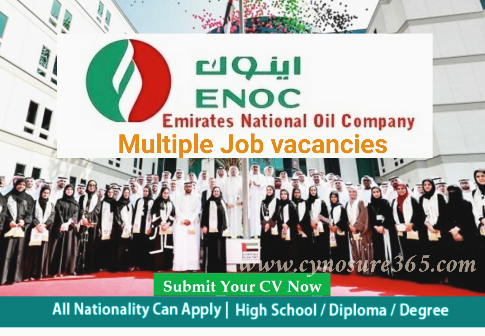 EMIRATES NATIONAL OIL COMPANY JOB VACANCIES CYNOSURE365
