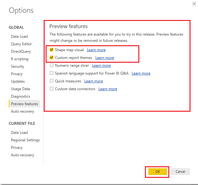 How To Enable Power BI Preview Features For Report Development In Power ...