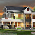 Mixed roof 4 bedroom modern residence 2641 sq-ft