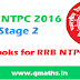  Best Books for RRB (NTPC) Stage 2 Exam 2017