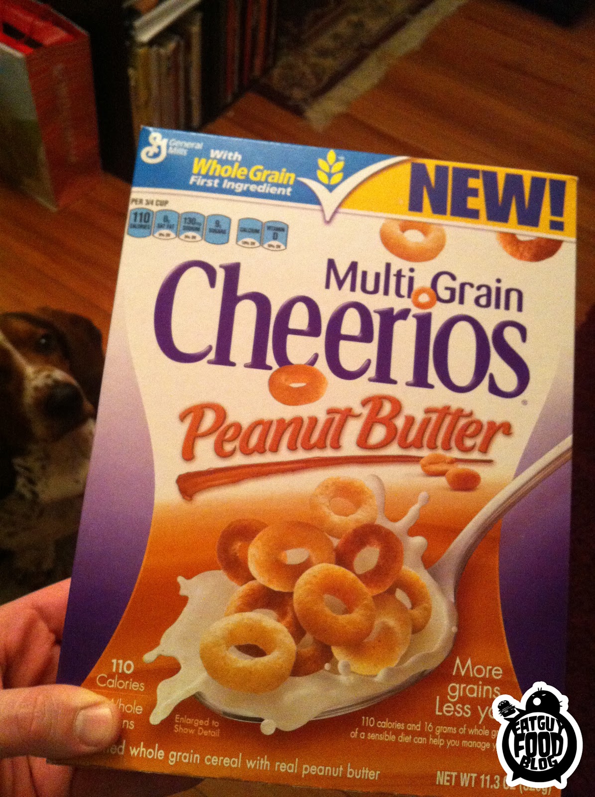 FATGUYFOODBLOG Peanut Butter Cheerios & Something called KRAVE