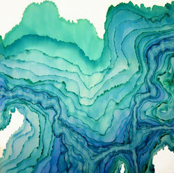 watercolor teal cool water watercolour abstract paintings paint aqua turquoise colour colors painting artwork blues watercolors greens ocean shades colours
