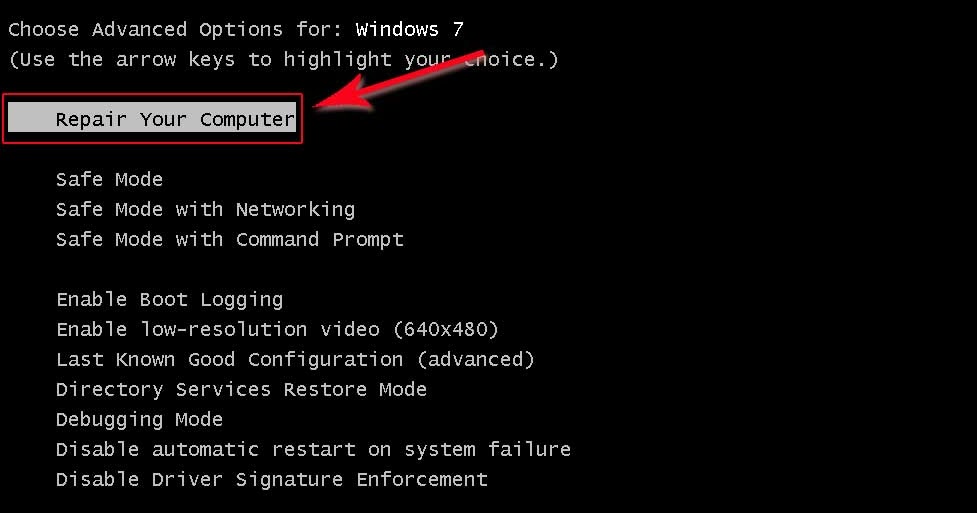 All boot options are tried press f4. Enable boot logging. параметры экрана через cmd. disable driver signature enforcement windows 7. advanced boot options windows 7 на русском.