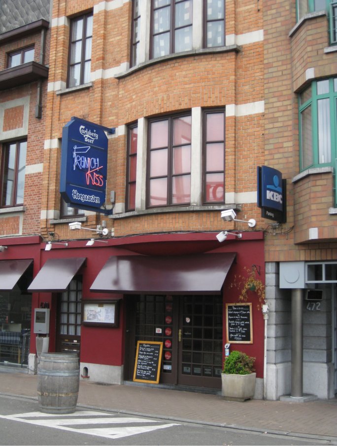 On food and travel Restaurant French Kiss in Jette