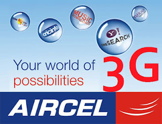 Aircel Free 1GB 3G Data per month for 3 Months