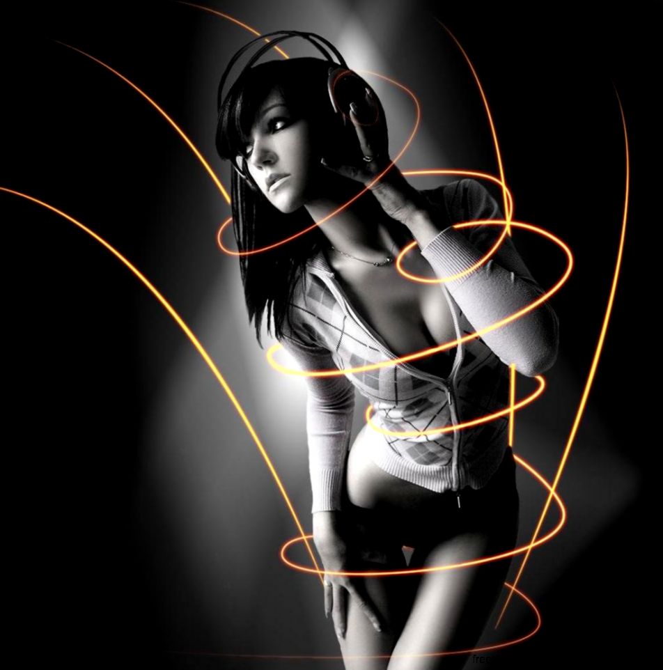 Music Party Girl   Girls iPad Wallpapers