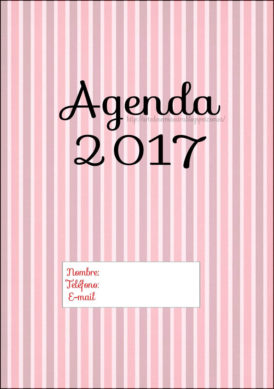 Agenda para el 2017- Portada