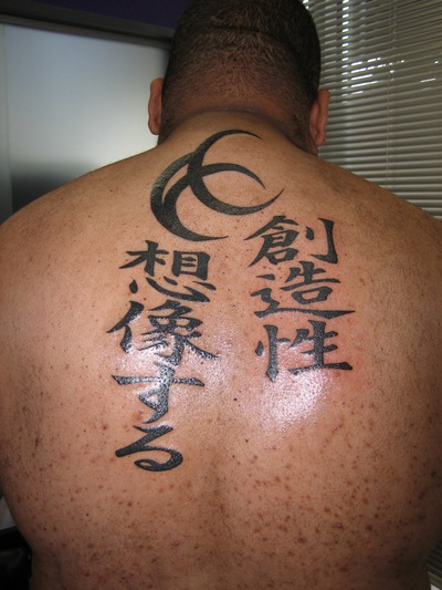 Chinese Writing Tattoos