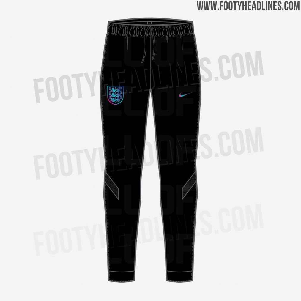 Black/Iridescent England 2022 Women's Euro Training Kit + Collection