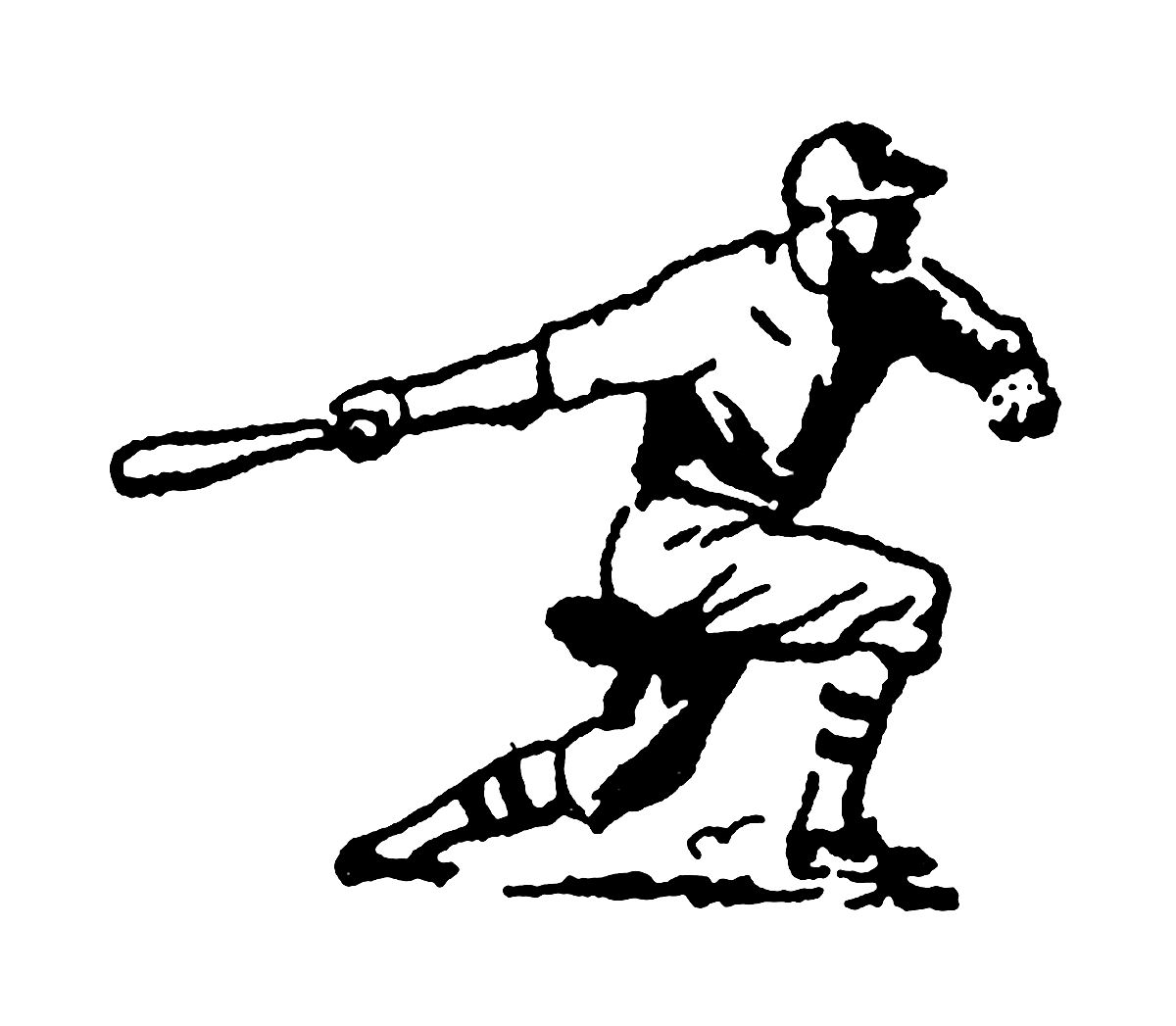 Digital Stamp Design Vintage Stock Sports Clip Art Illustrations