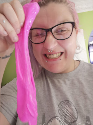 how to make hair dye slime