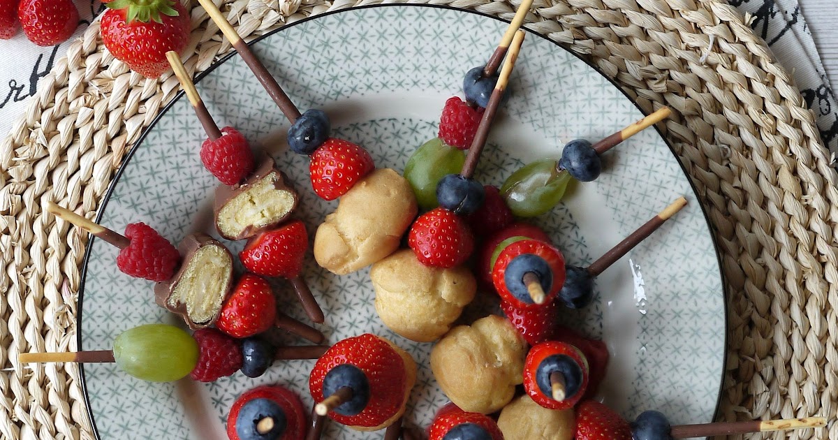 Experimente aus meiner Küche: Mikado-Obst-Spieße