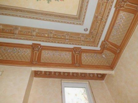 Jasa cat dekorasi motif lis ornament plafon gypsum | Warna lis plafon pinggiran plafon sistem motif gradasi dan prada wilayah jakarta Bogor Tangerang Depok Bek Jasa cat dekorasi motif lis ornament plafon gypsum | Warna lis plafon