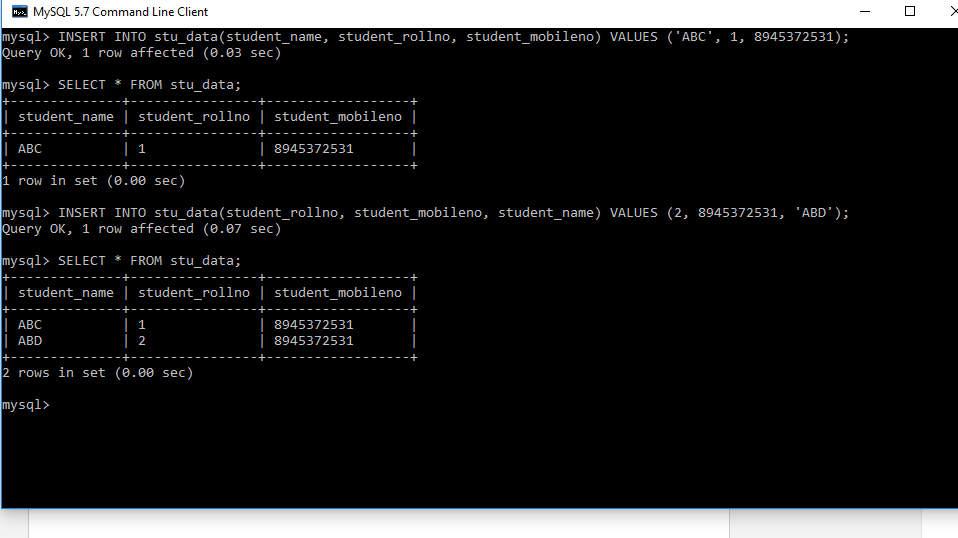 Learn SQL : Variations on Insert statement and Interview Questions ...