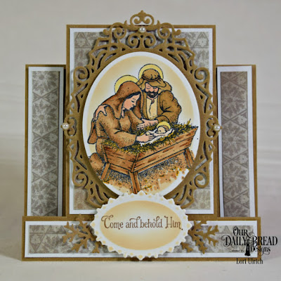 Our Daily Bread Designs Stamp Set: Our Savior's Birth, Our Daily Bread Designs Paper Collection: Christmas 2013, Our Daily Bread Designs Custom Dies: Ornate Ovals, Ovals, Lovely Leaves