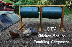 compost chicken composter manure diy tumbling tumbler chickens coop composting garden homemade tumblers community composters fertilizer bird feeders water gardens