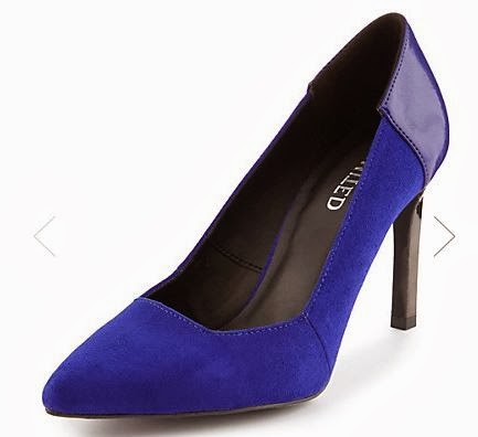 ted baker cobalt blue shoes