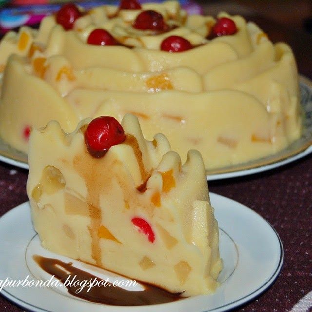 CAHAYA HIDUPKU PUDING KOKTAIL KASTARD AISKRIM VANILA... emmmm dapnya..