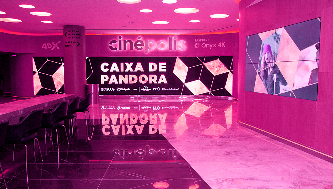 Caixa de Pandora em parceria com a Pandora Filmes, rede Cinépolis terá exibição quinzenal de Caixa de Pandora em parceria com a Pandora Filmes, rede Cinépolis terá exibição quinzenal de