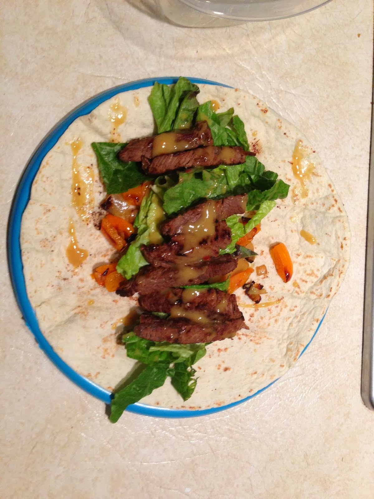 Healthy Wife, Healthy Life Sirloin Beef Wraps