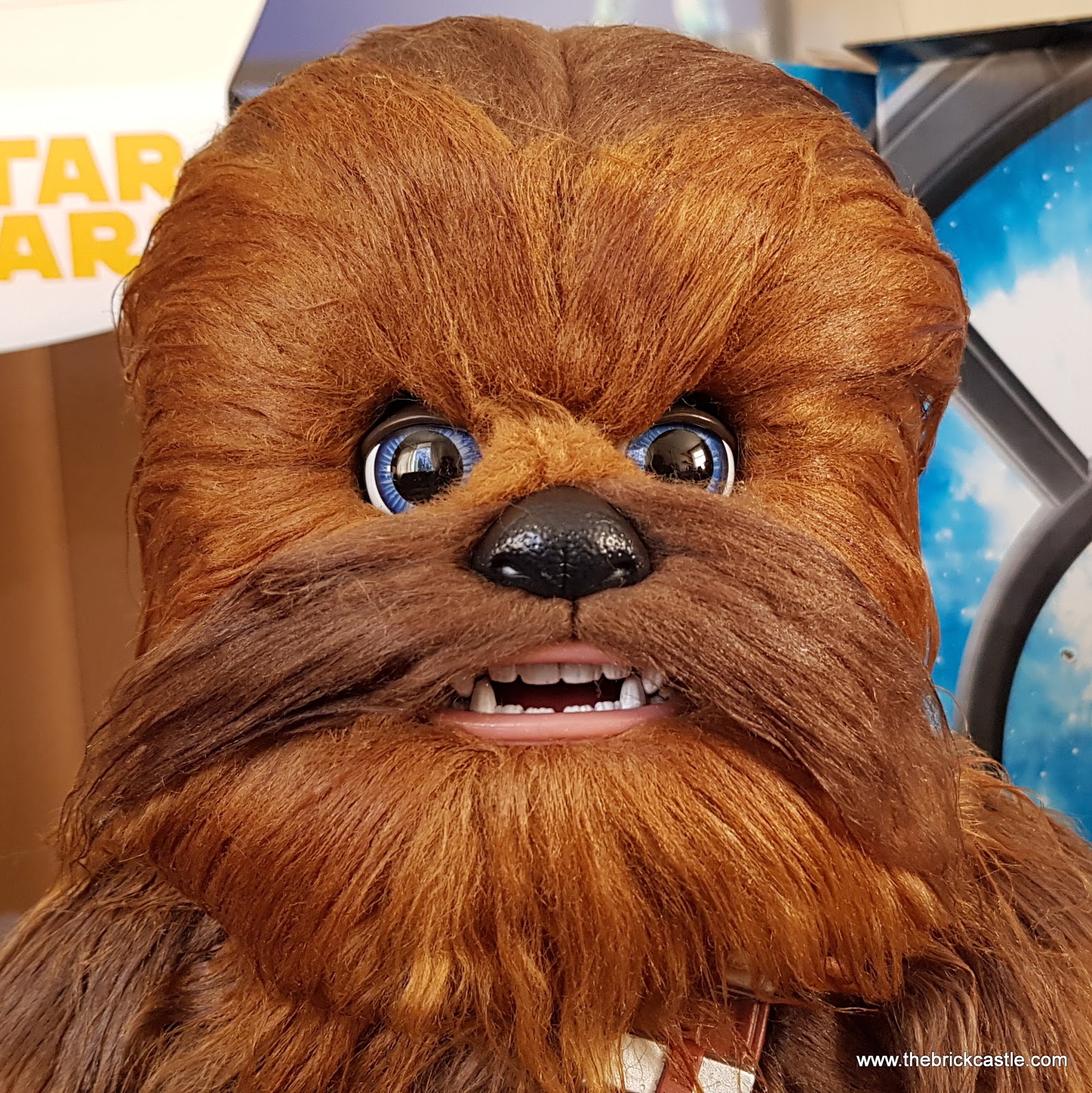 Star Wars Chewbacca Ultimate Co-pilot Chewie Plush Toy Wookiee Furreal Hasbro 