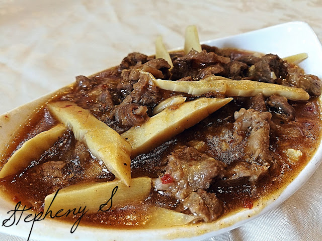 Stew Beef with Chinese Bamboo Shoots and Sauces
