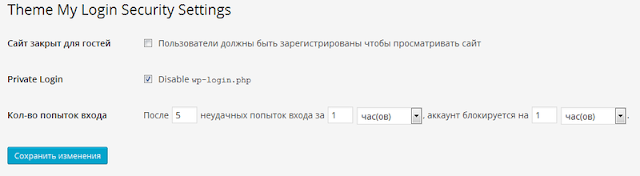 Мультисайт WordPress. Защита блогов.