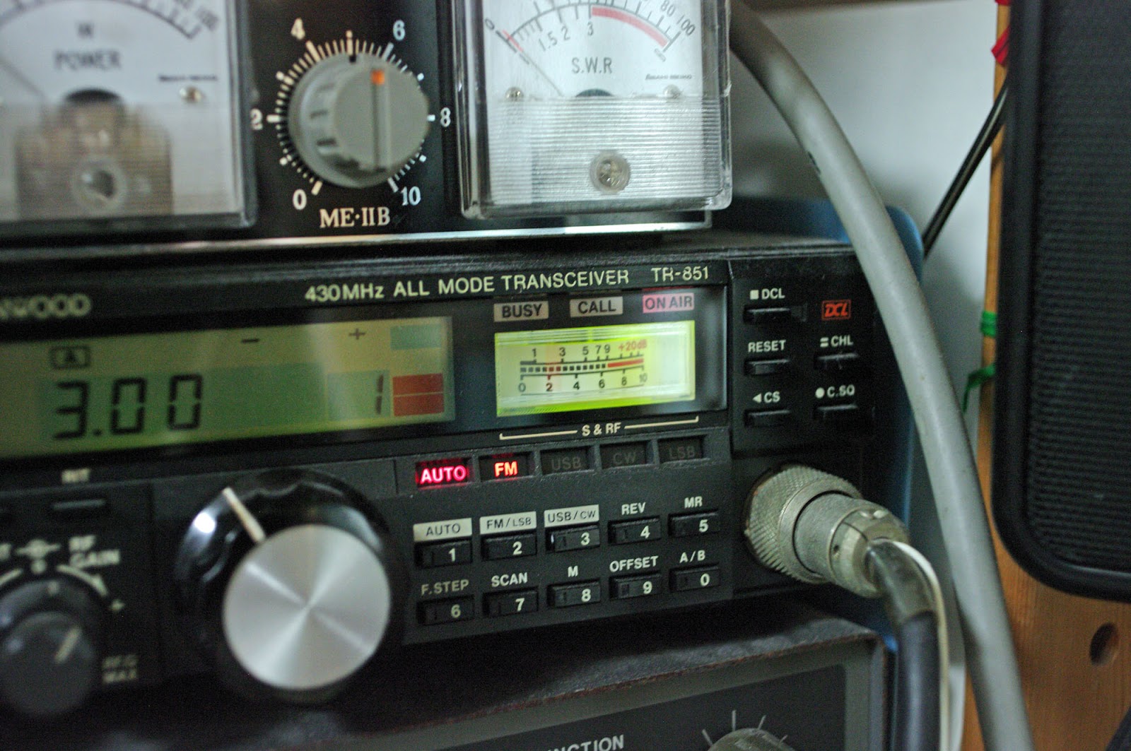 おいなり大福・えっ!ナニナニ!? : TR-851(KENWOOD 430MHz ALL MODE)修理編(Sメータが定期的に振れる&受信不安定) おいなり大福・えっ!ナニナニ!? : TR-851(KENWOOD 430MHz ALL MODE)修理編(Sメータが定期的に振れる&受信不安定)