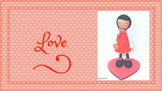fofucha, minifofucha, muñeca, goma eva, san valentín