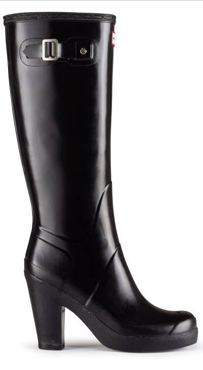 Las Botas Botas De Agua Con TacÃ³n Hunter Botas Agua Mujer Hunter