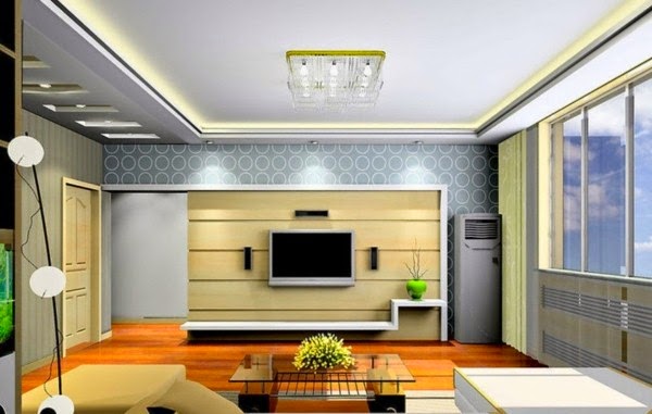 Modern TV wall &#8211; for a more pleasant evening!