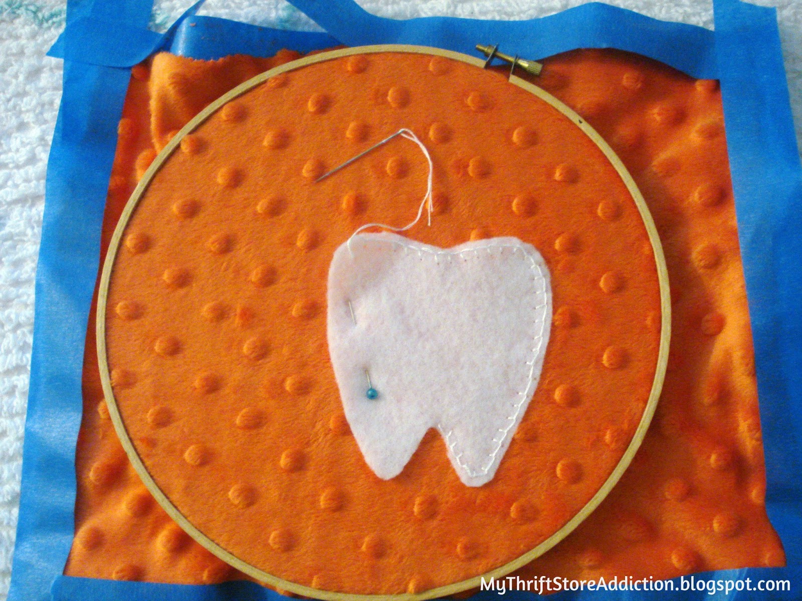 Tooth fairy pillow tutorial