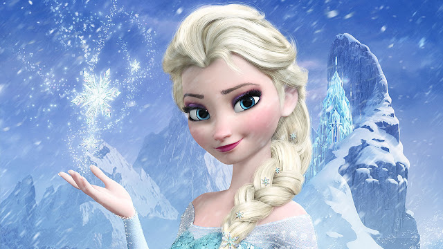 elsa é uma princesa poderosa, corajosa e princesa linda