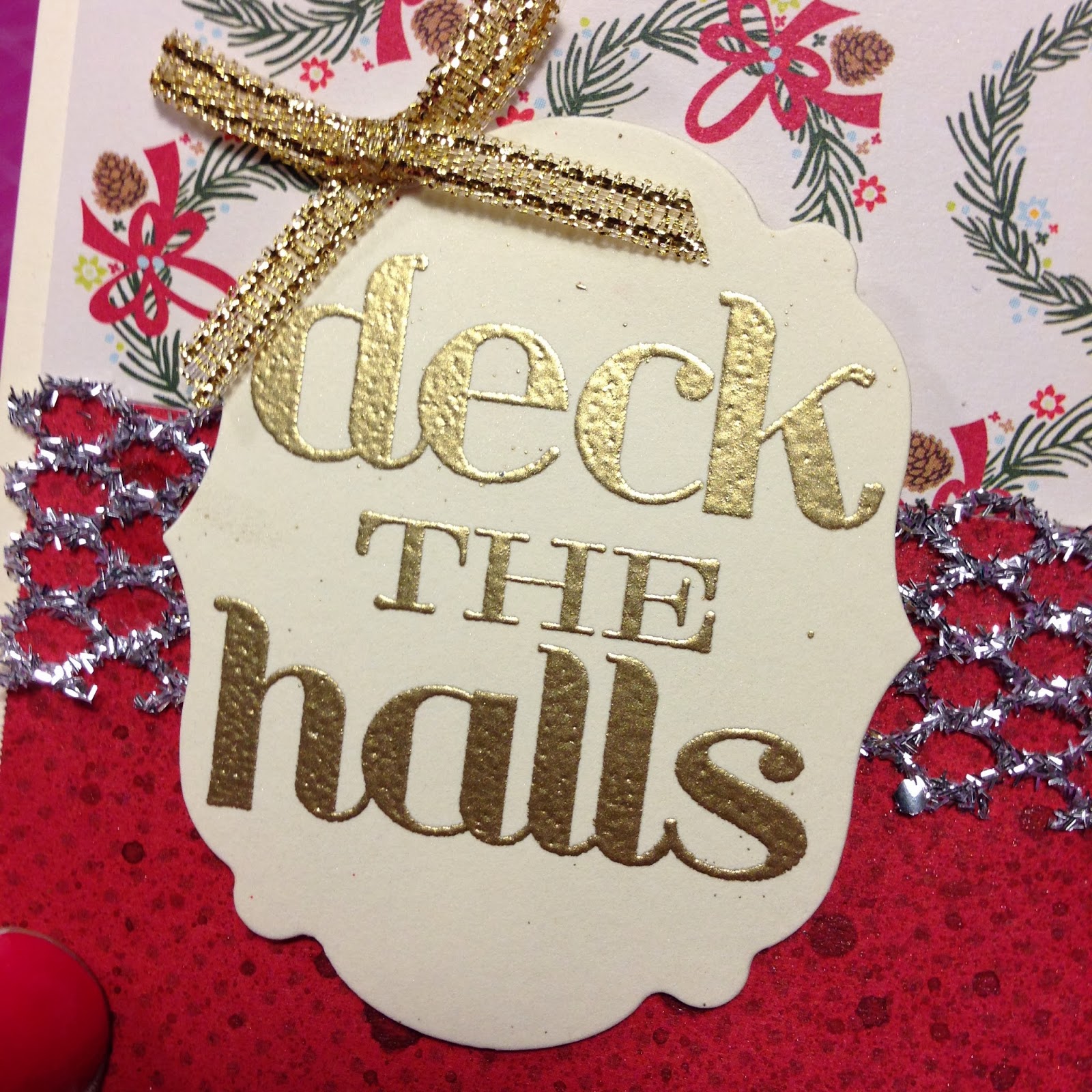 Pumpkin Spice &amp; Everything Nice: Christmas Card for a co-worker