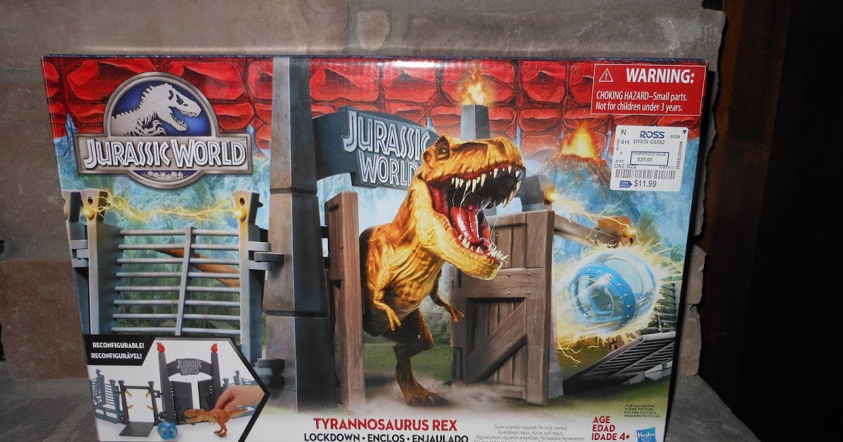 jurassic world lockdown playset