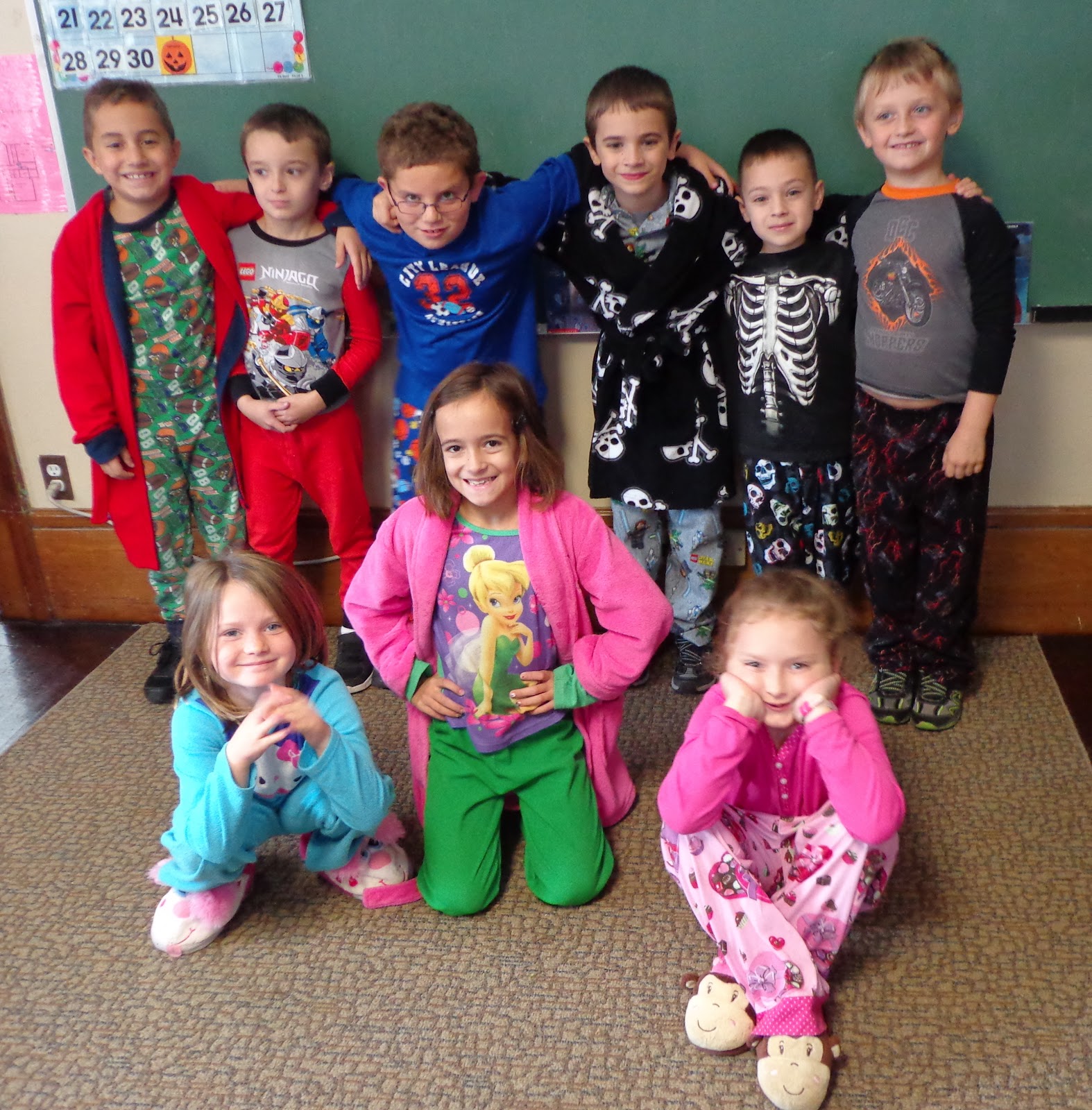 Antioch School News Pajama Day!